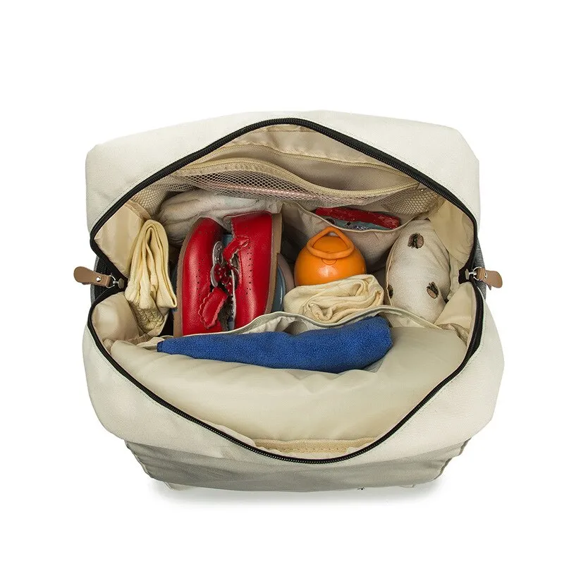 Cyflymder Mommy Diaper Bags Mother Large Capacity Travel Nappy Backpacks with Changing Mat Convenient  Baby Nursing Bags