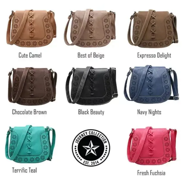 Daisy Dots Handbags - Versatile Shoulder & Cross-Body Style for Summer Adventures