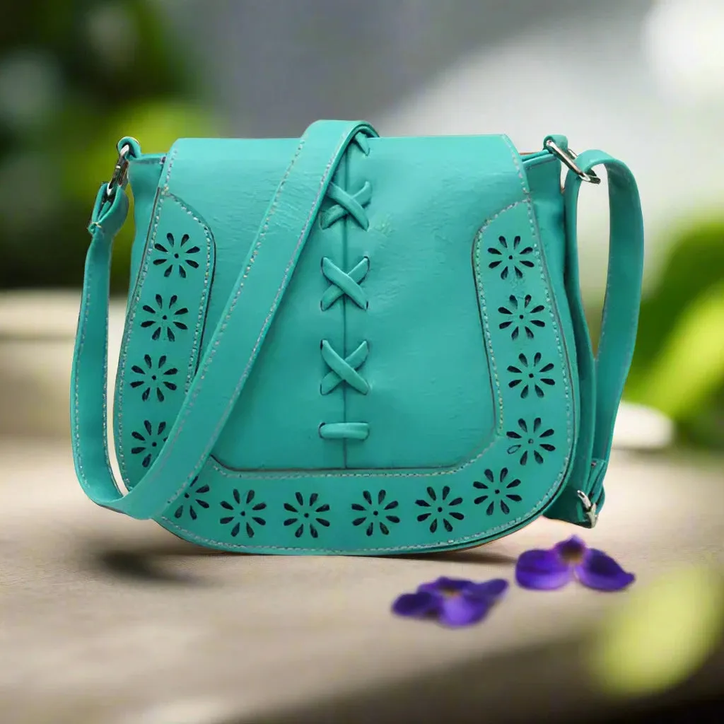 Daisy Dots Handbags - Versatile Shoulder & Cross-Body Style for Summer Adventures