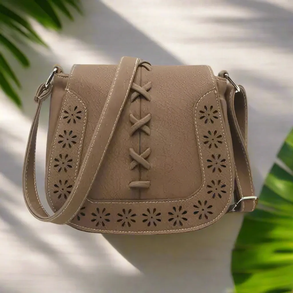 Daisy Dots Handbags - Versatile Shoulder & Cross-Body Style for Summer Adventures