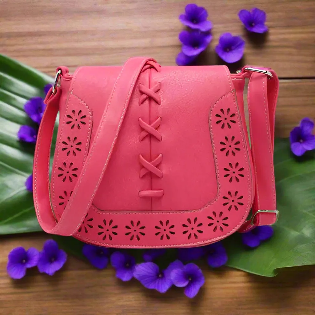 Daisy Dots Handbags - Versatile Shoulder & Cross-Body Style for Summer Adventures