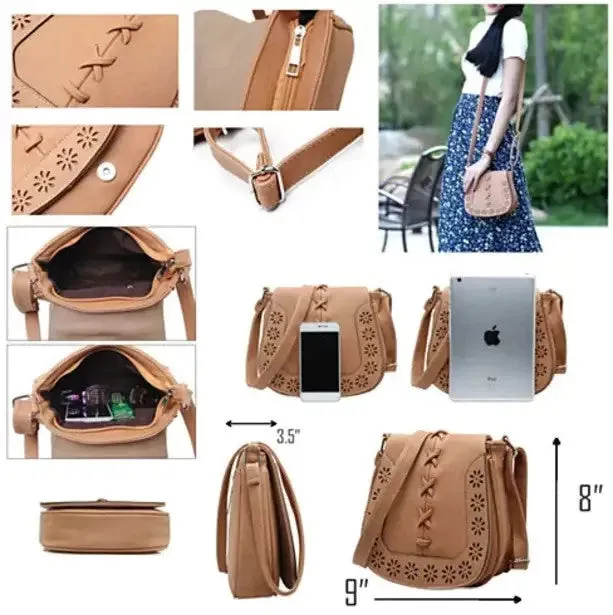 Daisy Dots Handbags - Versatile Shoulder & Cross-Body Style for Summer Adventures
