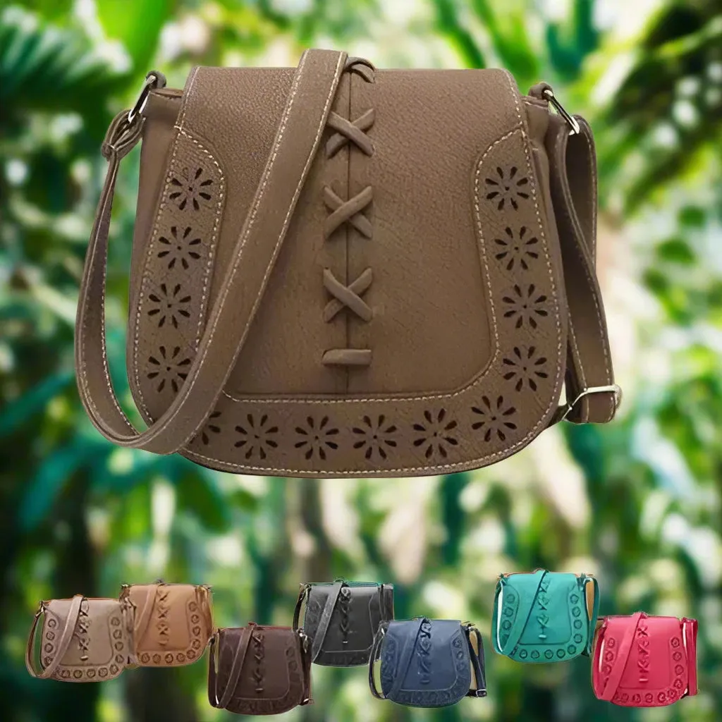 Daisy Dots Handbags - Versatile Shoulder & Cross-Body Style for Summer Adventures
