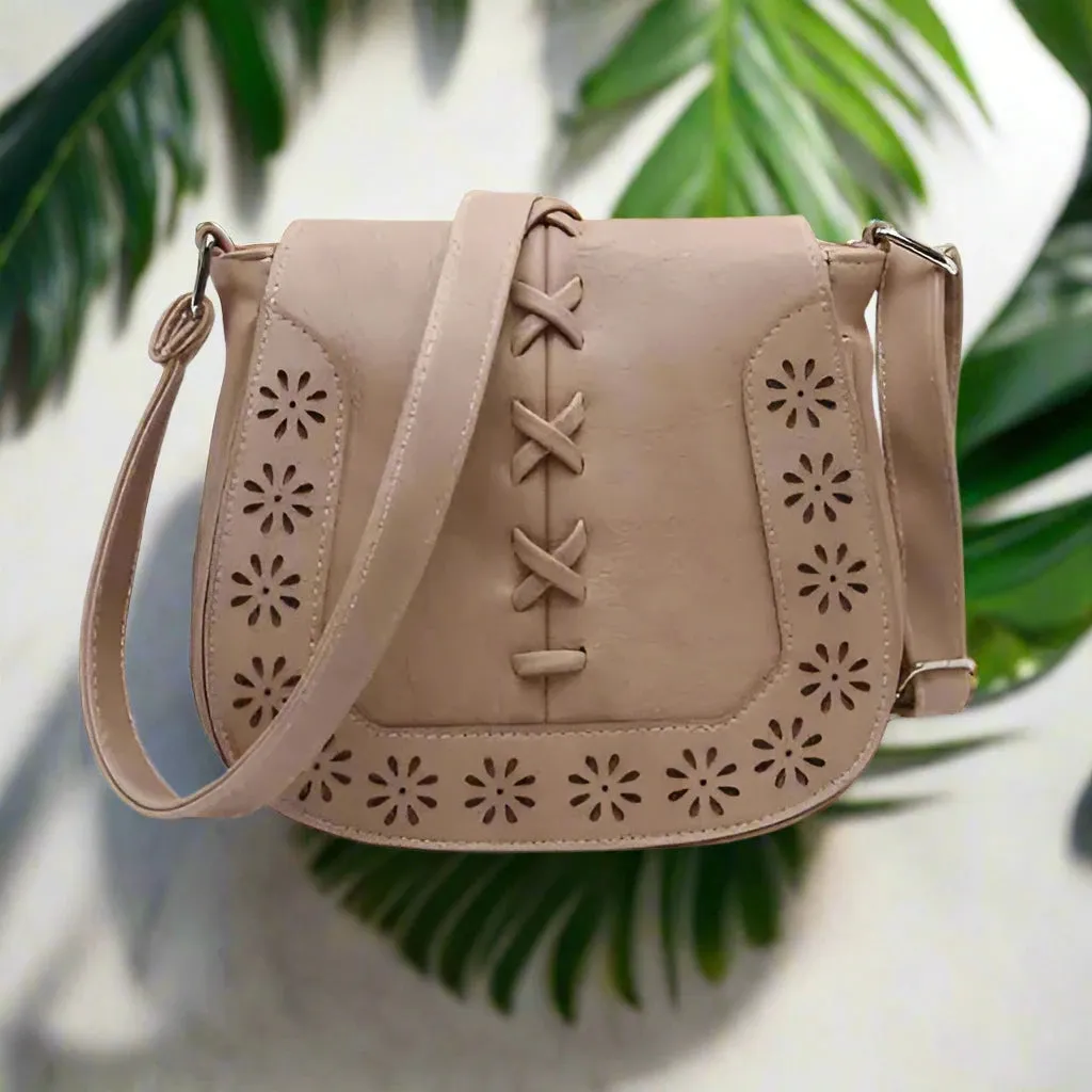 Daisy Dots Handbags - Versatile Shoulder & Cross-Body Style for Summer Adventures