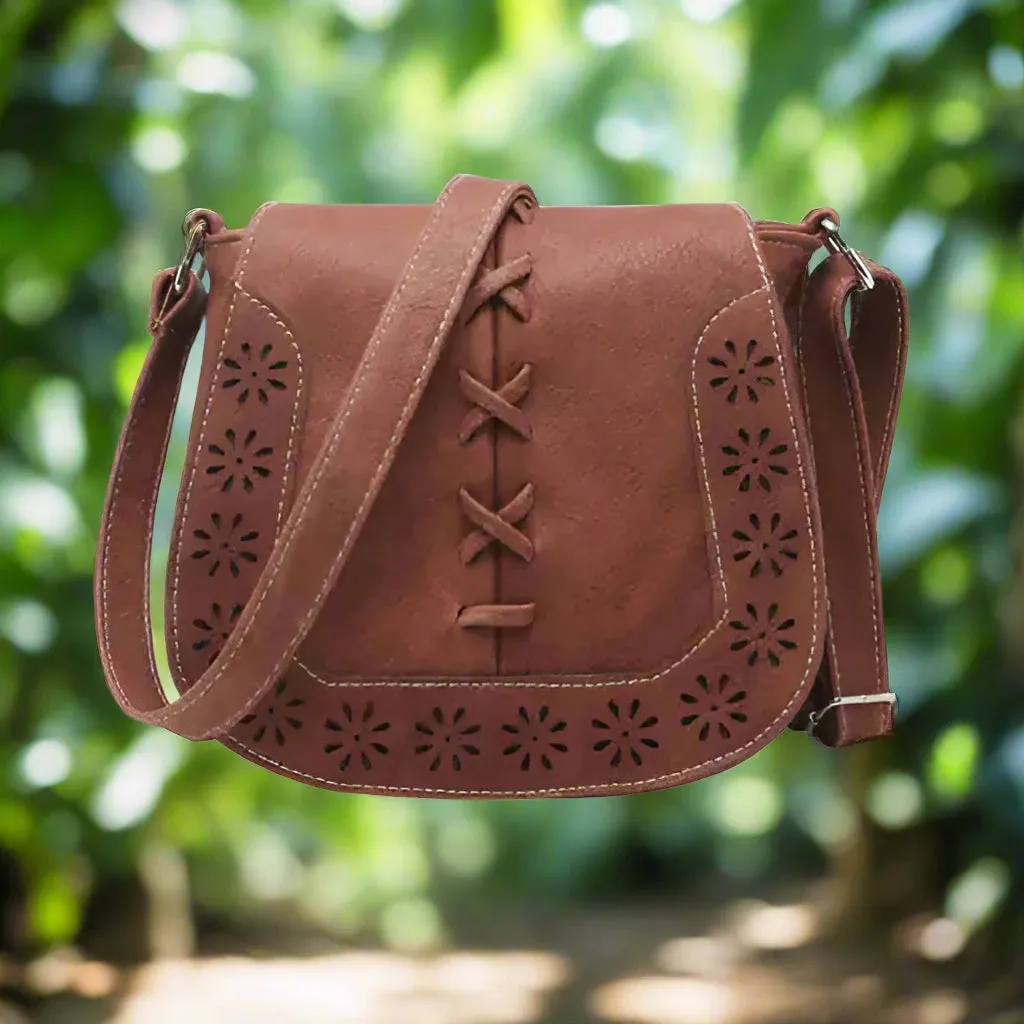Daisy Dots Handbags - Versatile Shoulder & Cross-Body Style for Summer Adventures