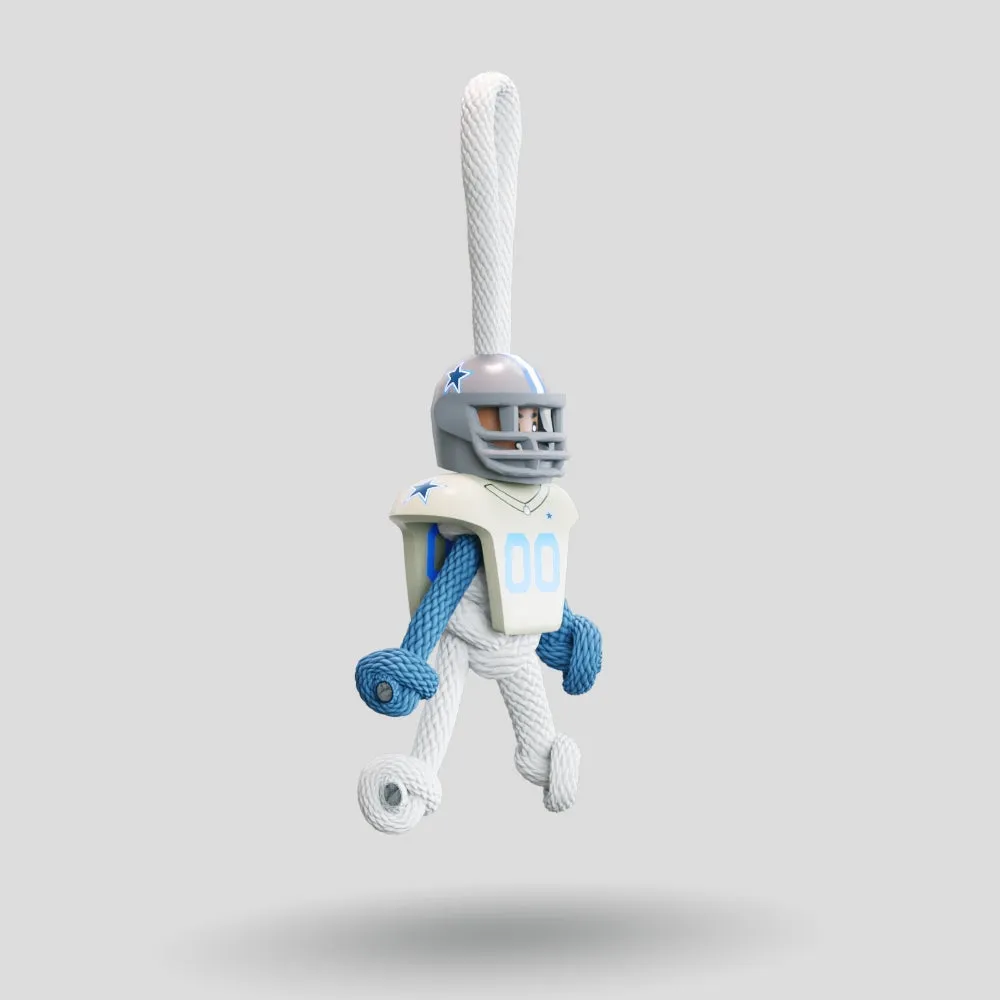 Dallas Cowboys Paracord Buddy Keychain