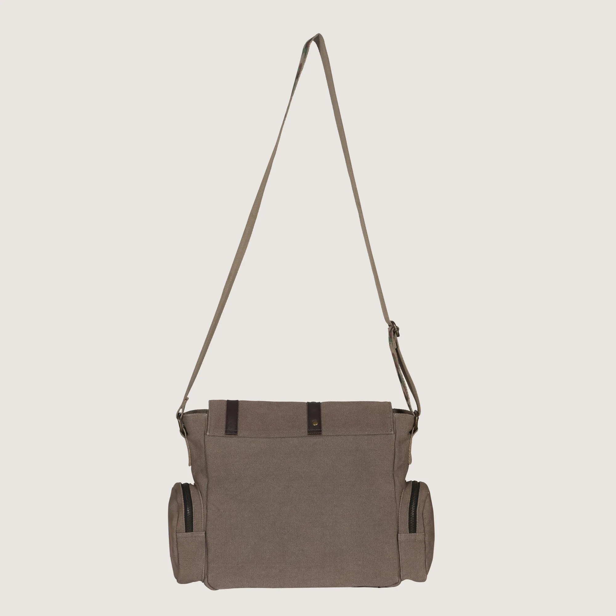 Daniel Messenger Bag - Grey