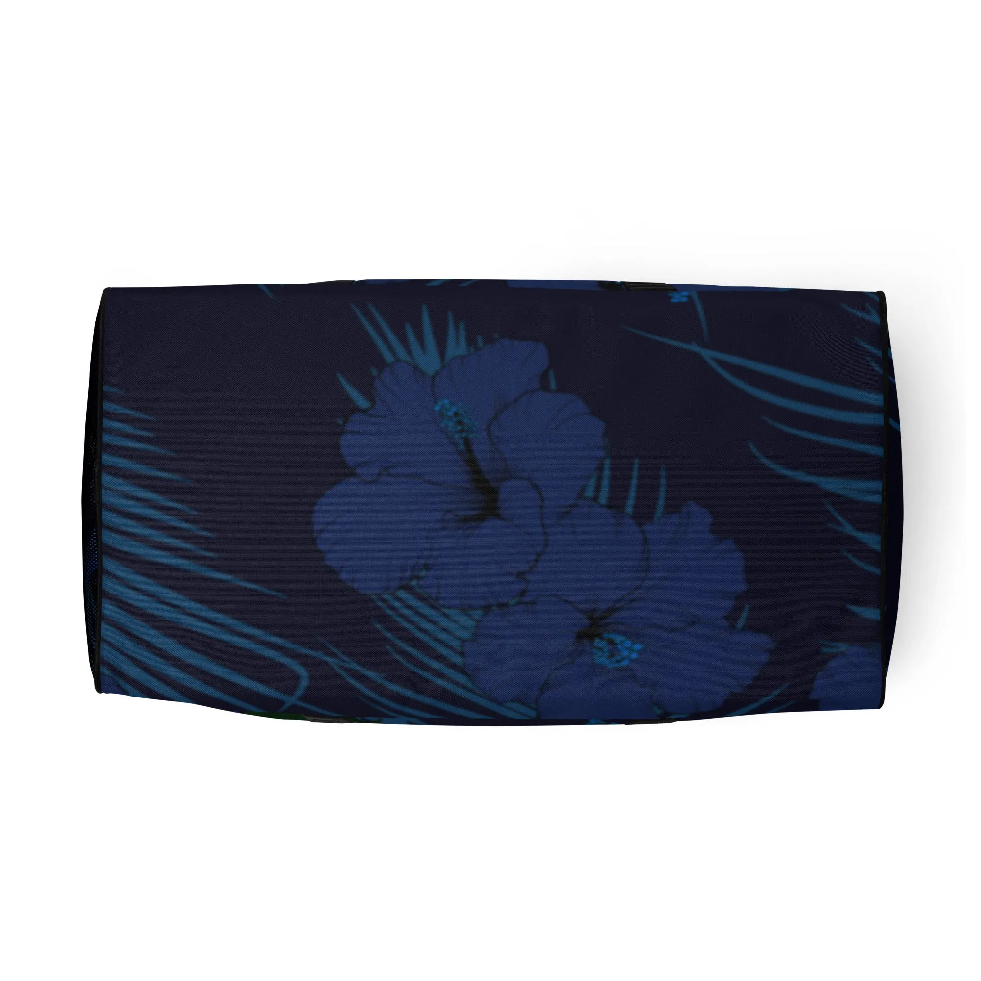 Deep Blue Hibiscus 50L Square Duffel bag