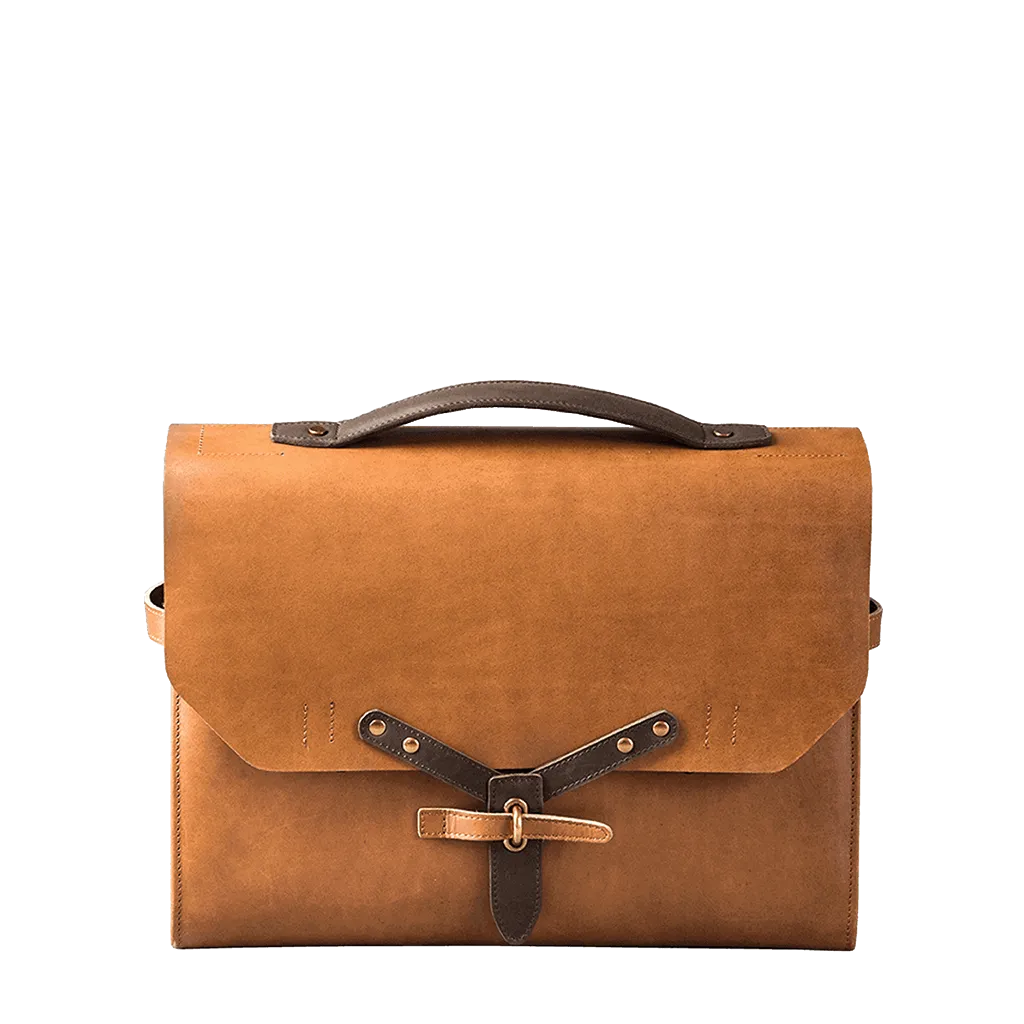 DESIGNER MESSENGER MINIMAL PLUS - toffee