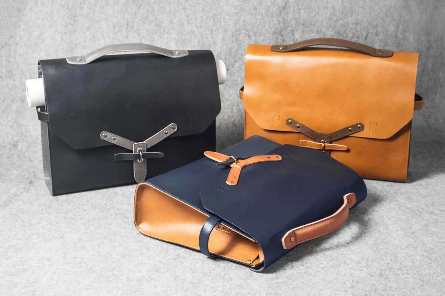 DESIGNER MESSENGER MINIMAL PLUS - toffee