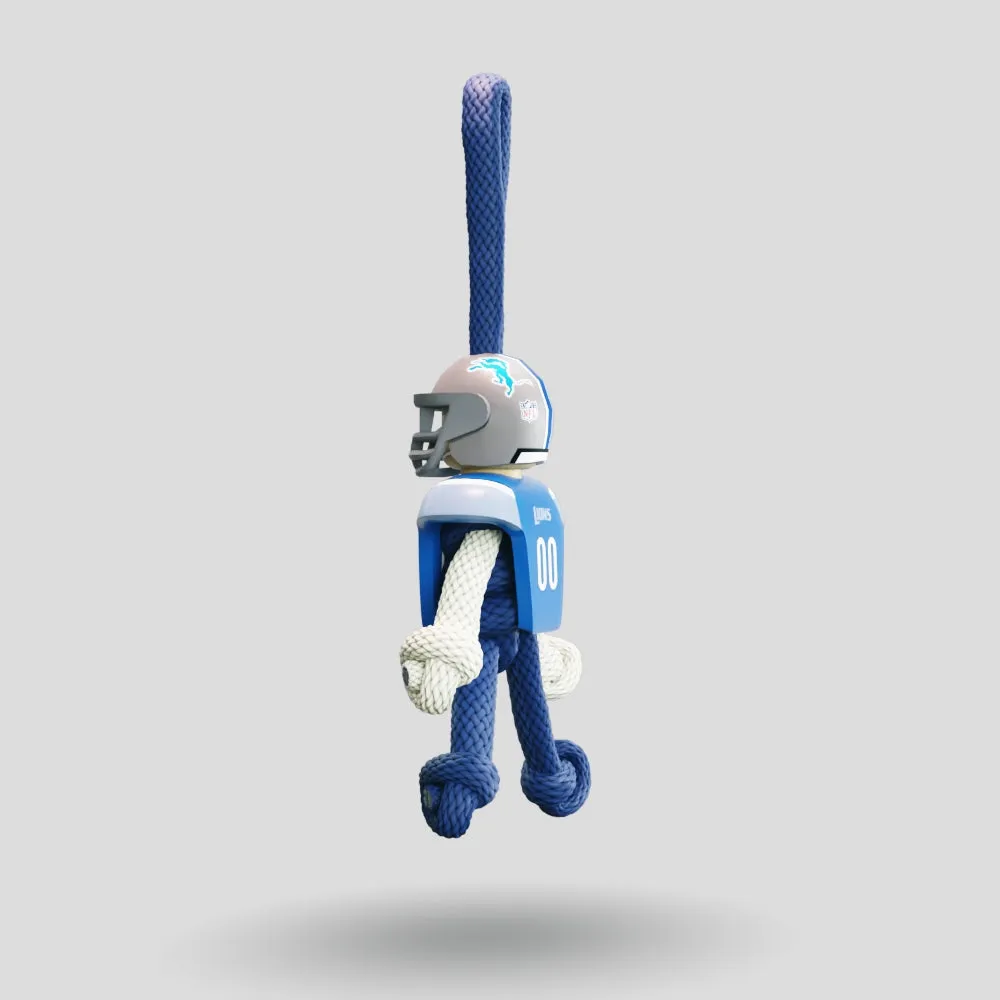 Detroit Lions Paracord Buddy Keychain