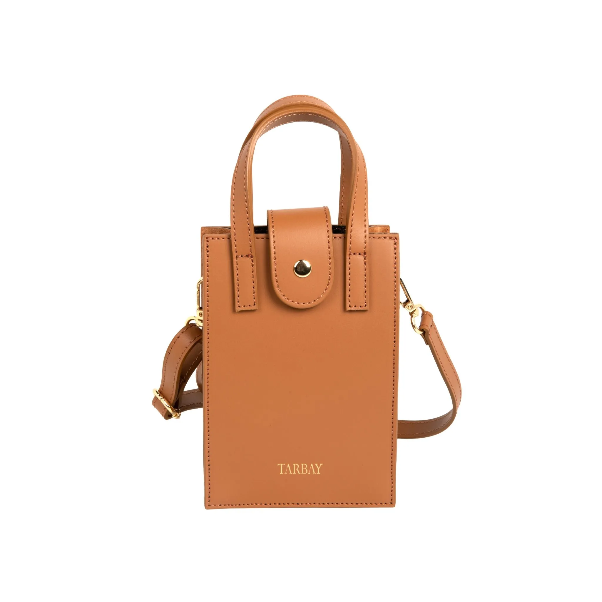 Dolly Hand & Crossbody Bag - Cuoio