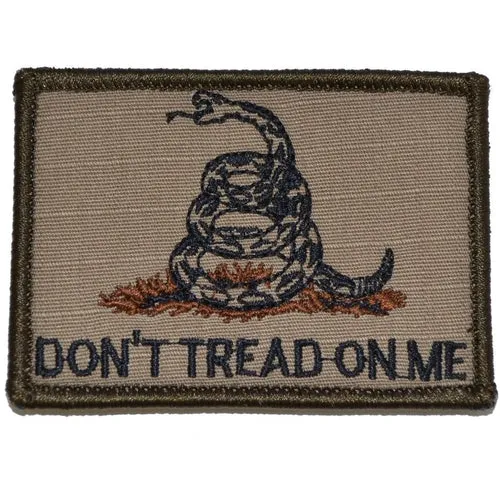 Don't Tread on Me Gadsden Snake Morale Patch