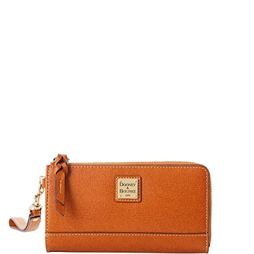 Dooney & Bourke Saffiano Folded Zip Wristlet