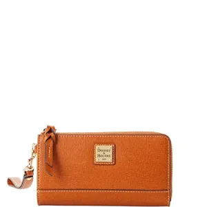 Dooney & Bourke Saffiano Folded Zip Wristlet