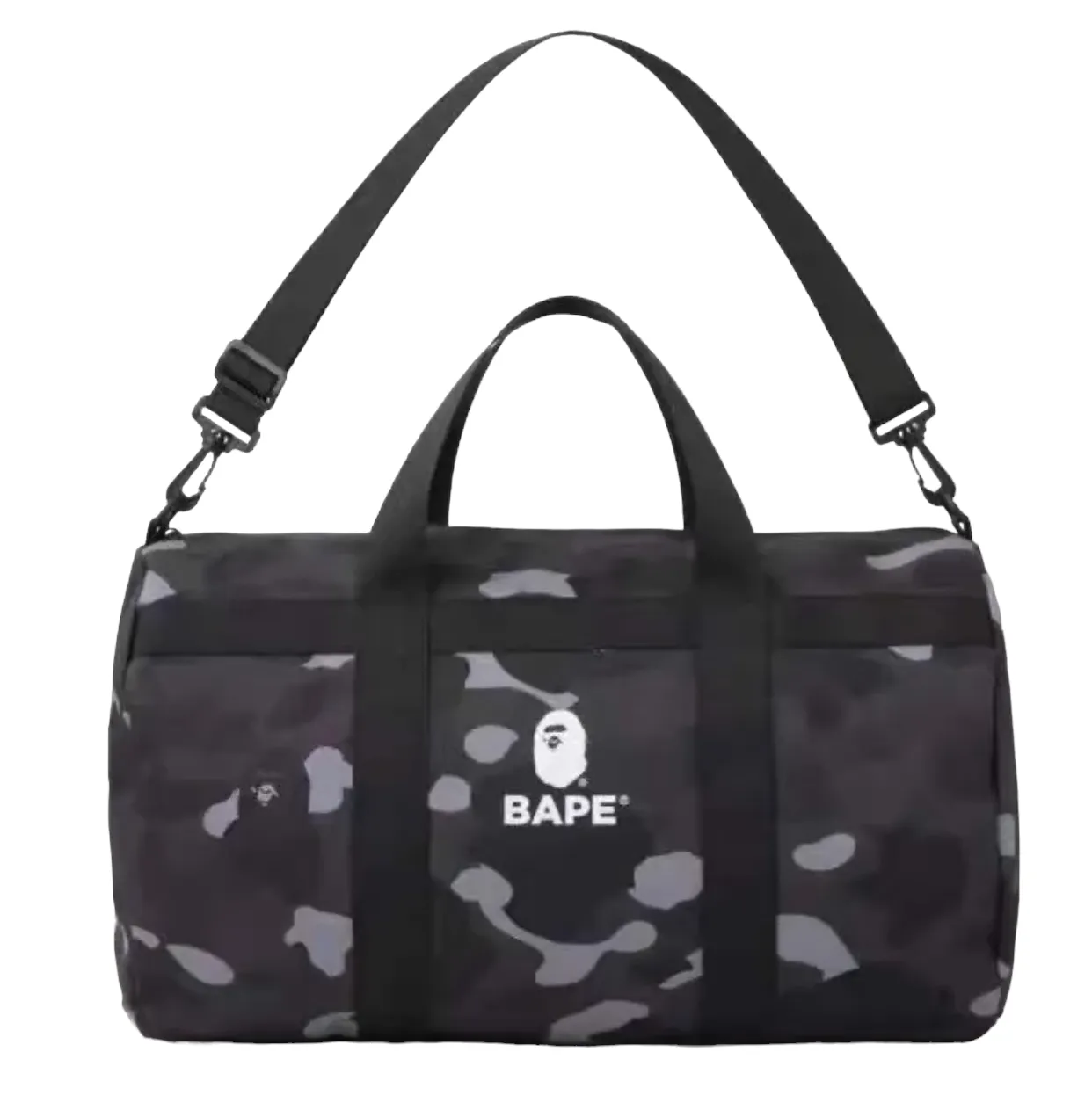DS! A Bathing Ape Bape Camo Nylon Duffle Bag