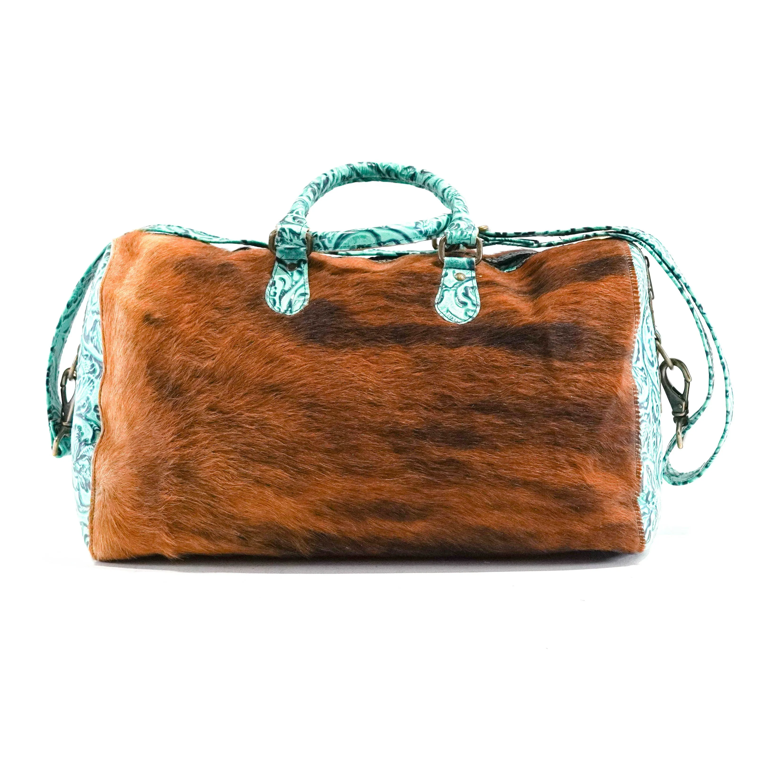 Duffel - Red Brindle w/ Sea Glass Tool