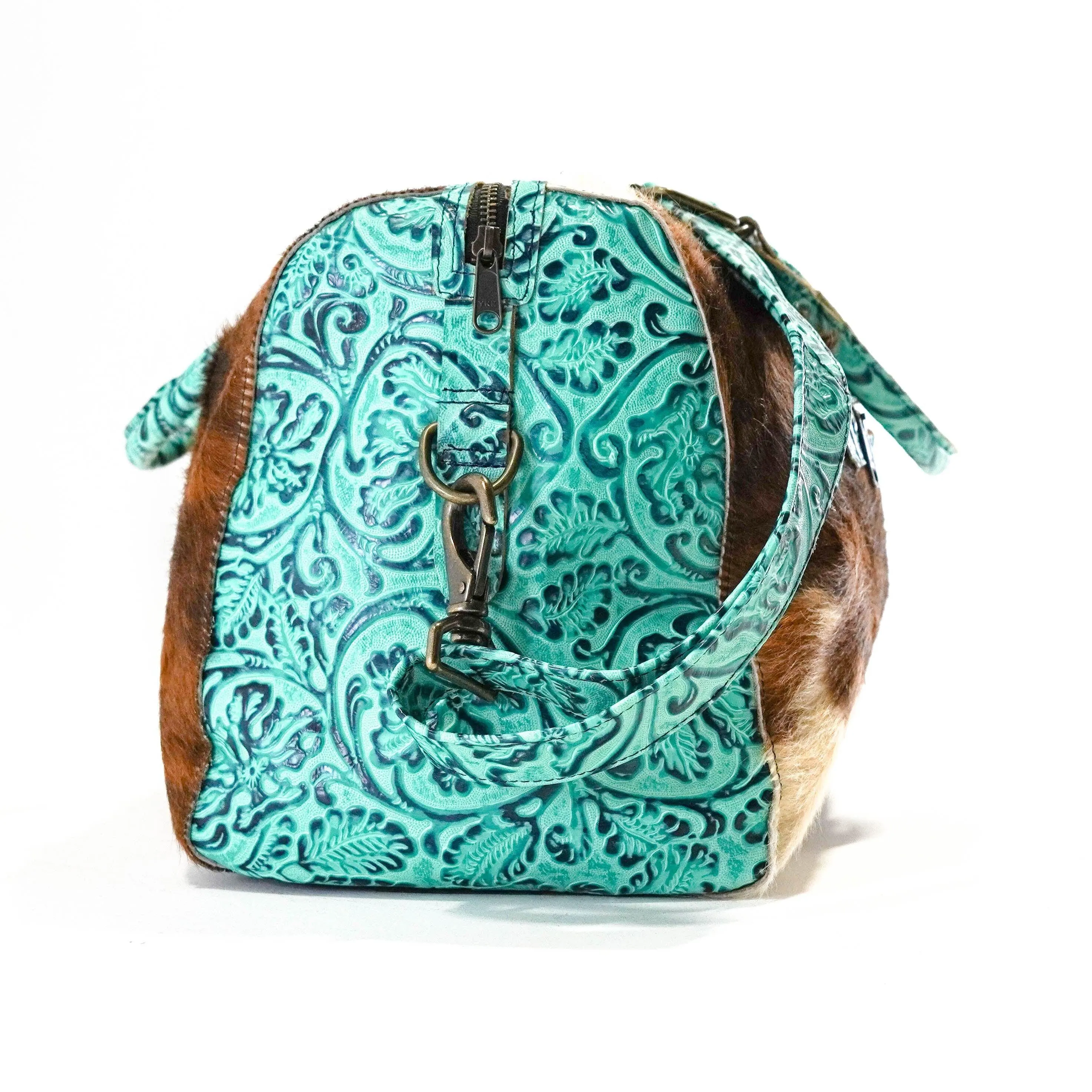 Duffel - Red Brindle w/ Sea Glass Tool