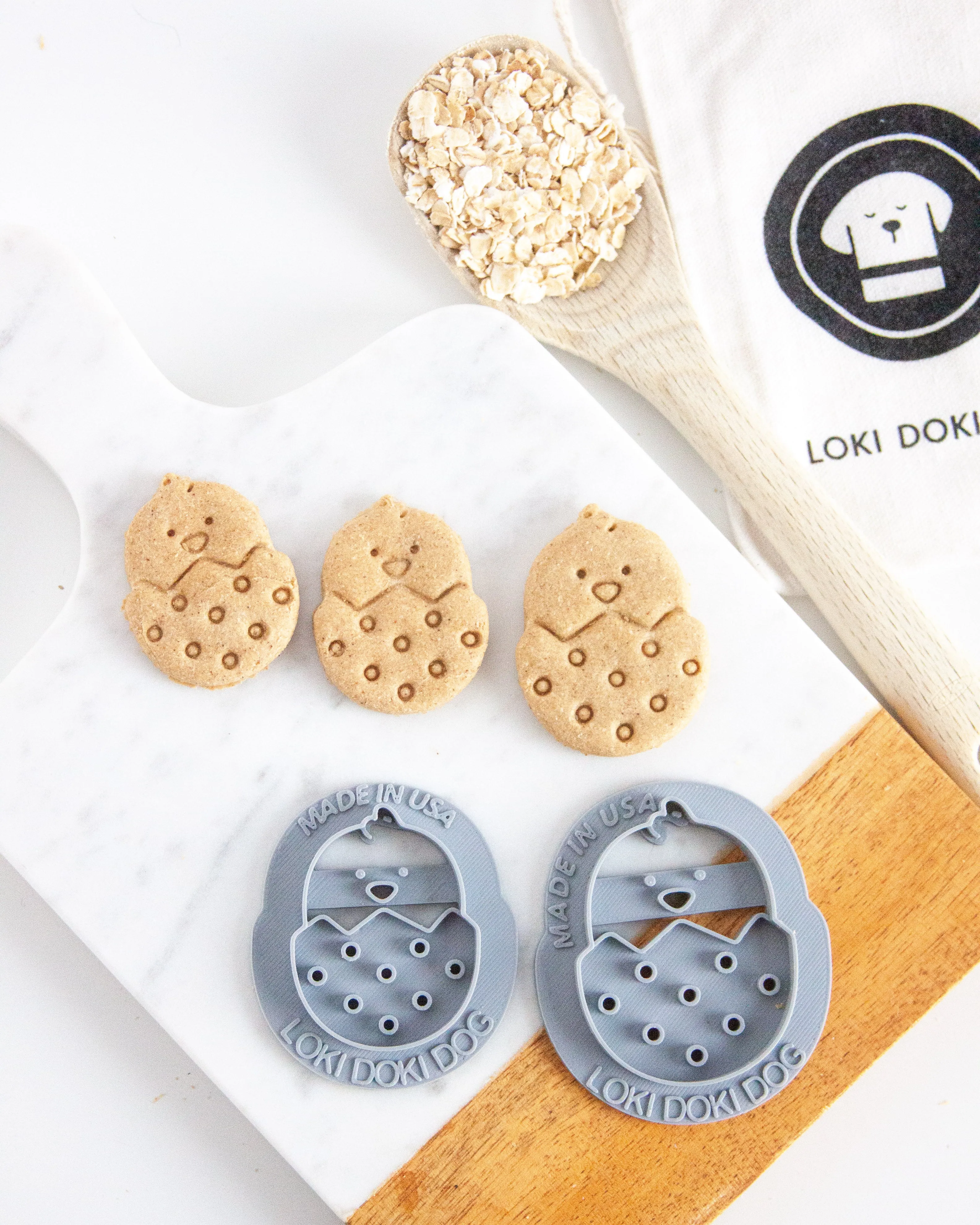 Easter Chick Dog Biscuit Cookie Cutter