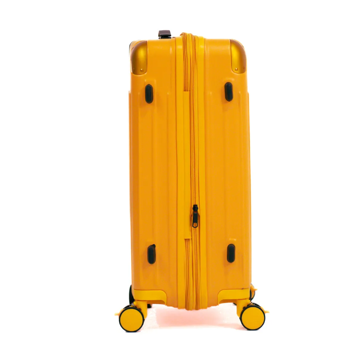 Eco Lite Expandable 2-Piece Checked-In Luggage Set- Blue | Yellow