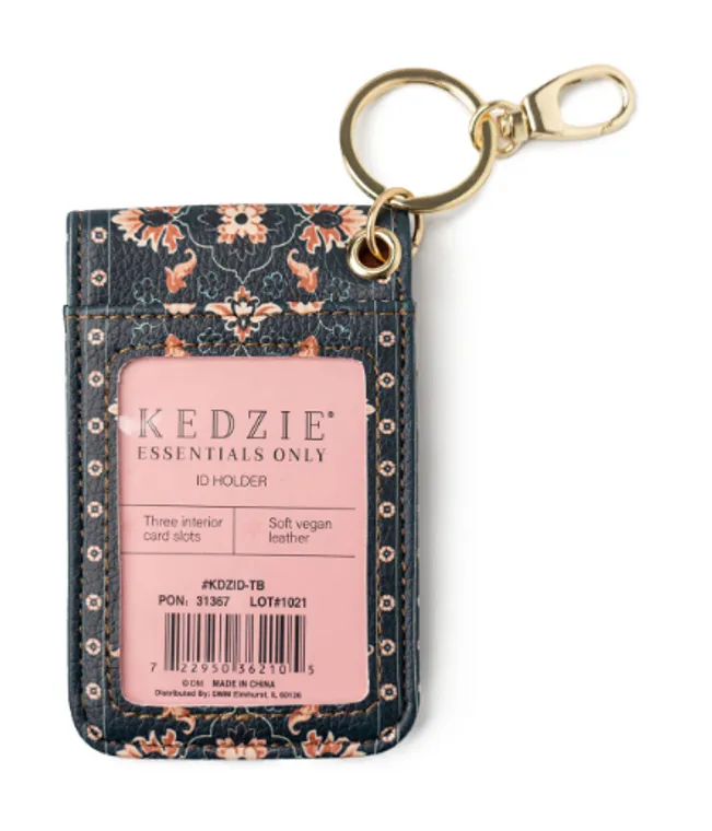 Essentials Only ID Holder Keychain