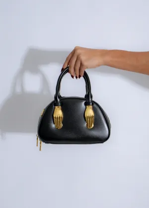 Ethereal Grip Handbag Black