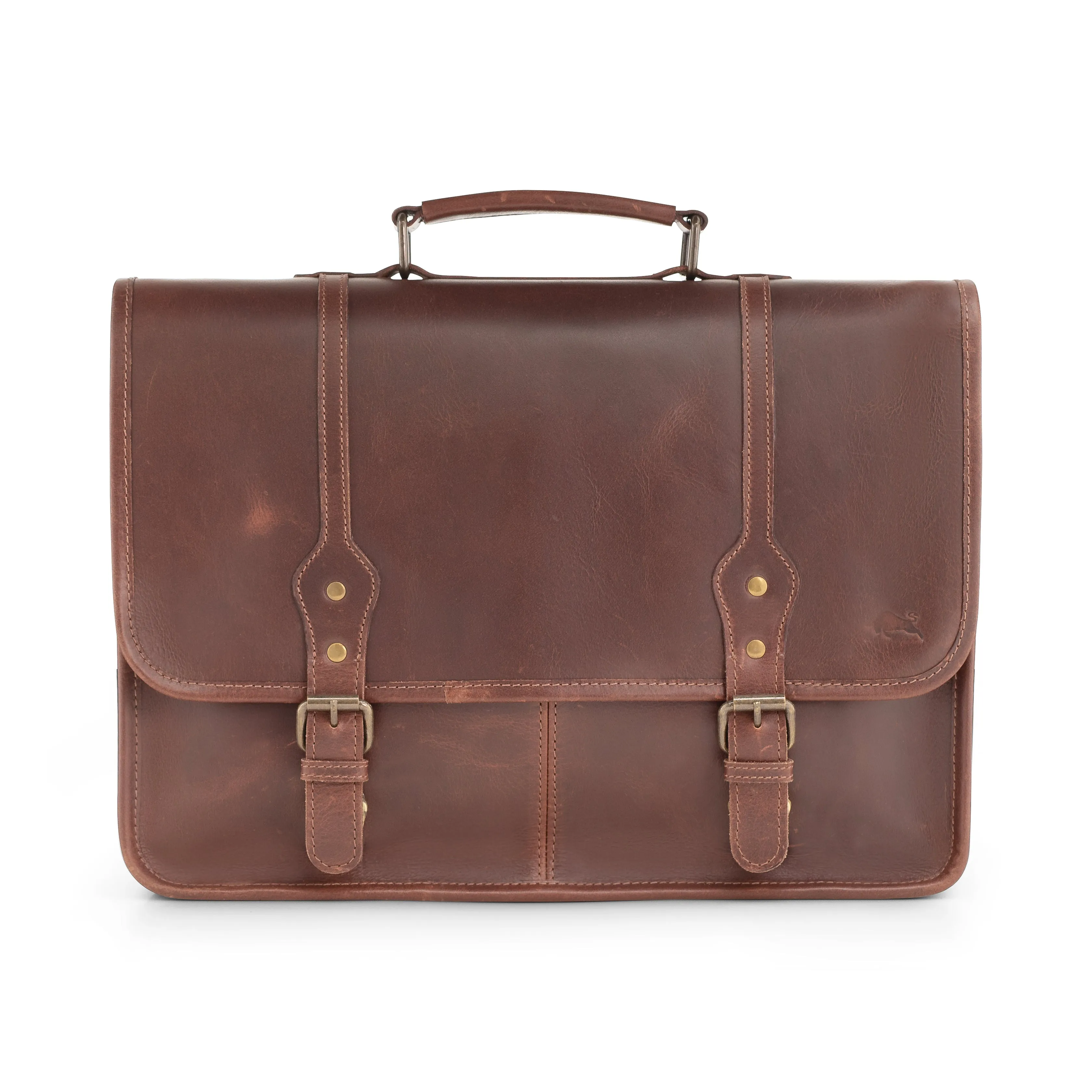 Everest Buffalo Leather Messenger Bag