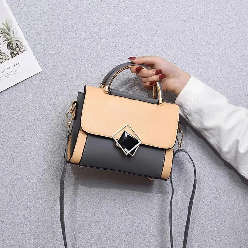 Exquisite Women's Small Square Shopping Bag Wild Female Messenger Handbag High Quality Single Shoulder Bag for Girls