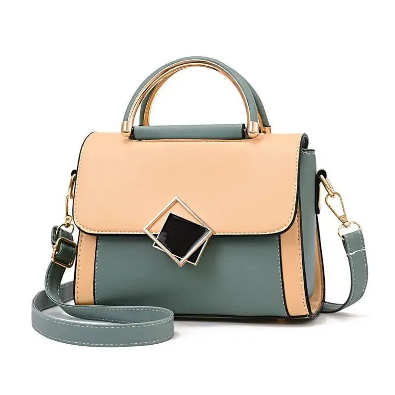 Exquisite Women's Small Square Shopping Bag Wild Female Messenger Handbag High Quality Single Shoulder Bag for Girls