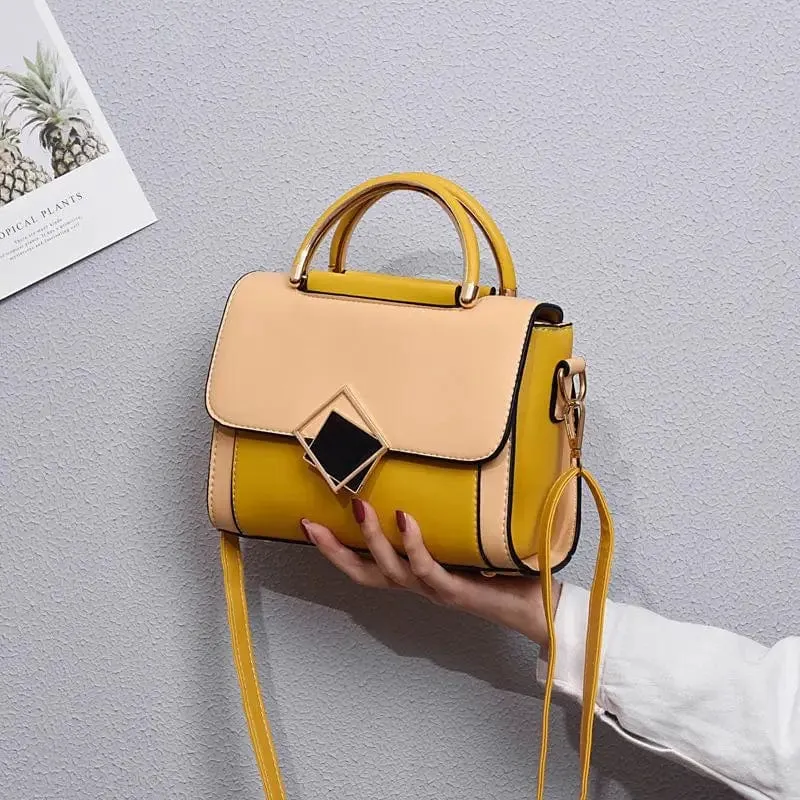Exquisite Women's Small Square Shopping Bag Wild Female Messenger Handbag High Quality Single Shoulder Bag for Girls