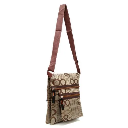 fabric G signature Cross-body bag messenger pouch Designer Inspired Pockets