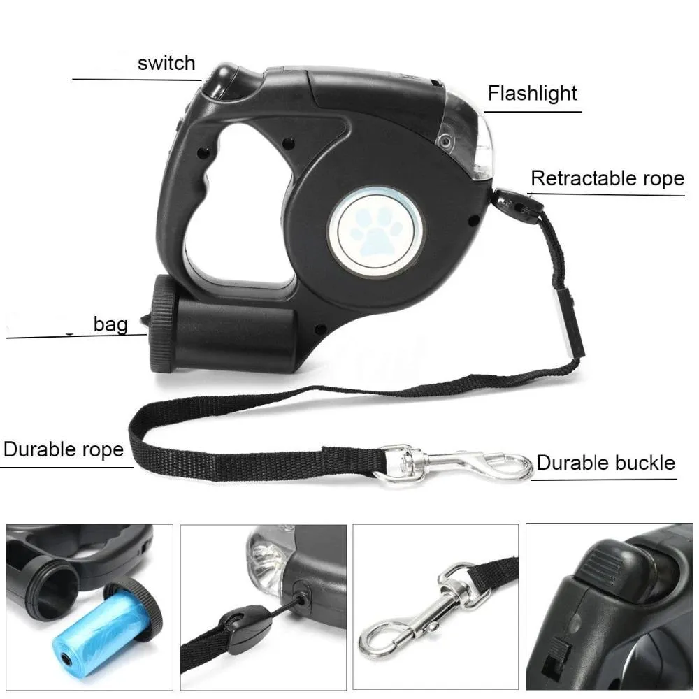 Fancy Pet Companion 3-in-1 Retractable Leash