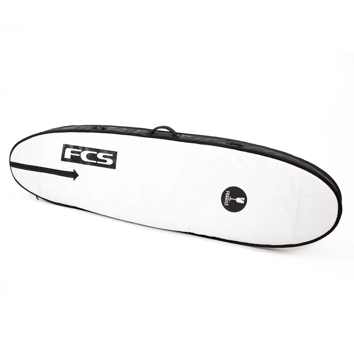 FCS TRAVEL 1 FUNBOARD COVER 7'6" - BLACK/GREY