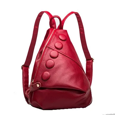 Female Genuine Leather Backpack Classic female anti-theft backpack Daily Rucksack Travel School Bags for Teenager Mochila Femini