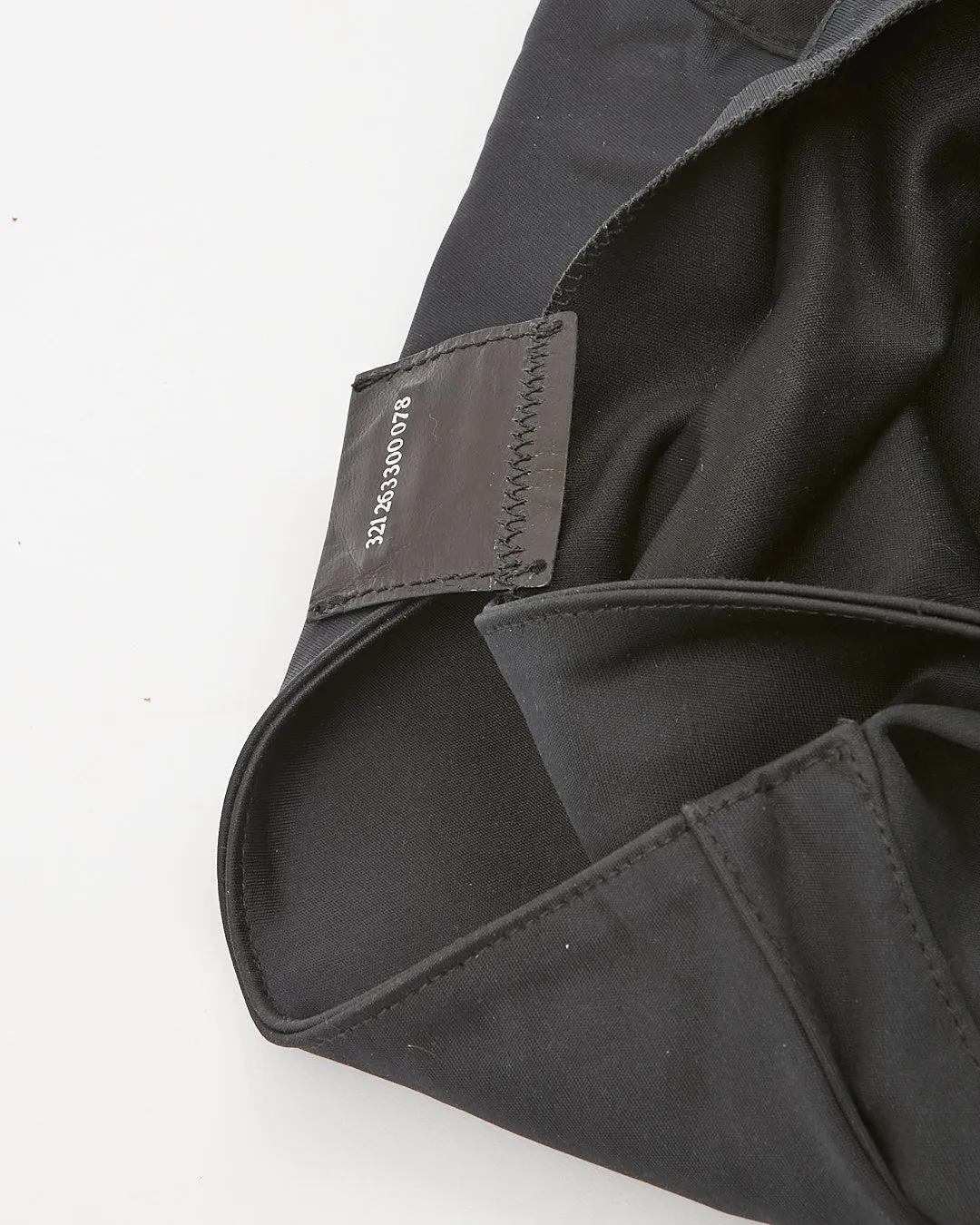 Fendi Black Nylon FF Baguette Extra Large Flap Bag