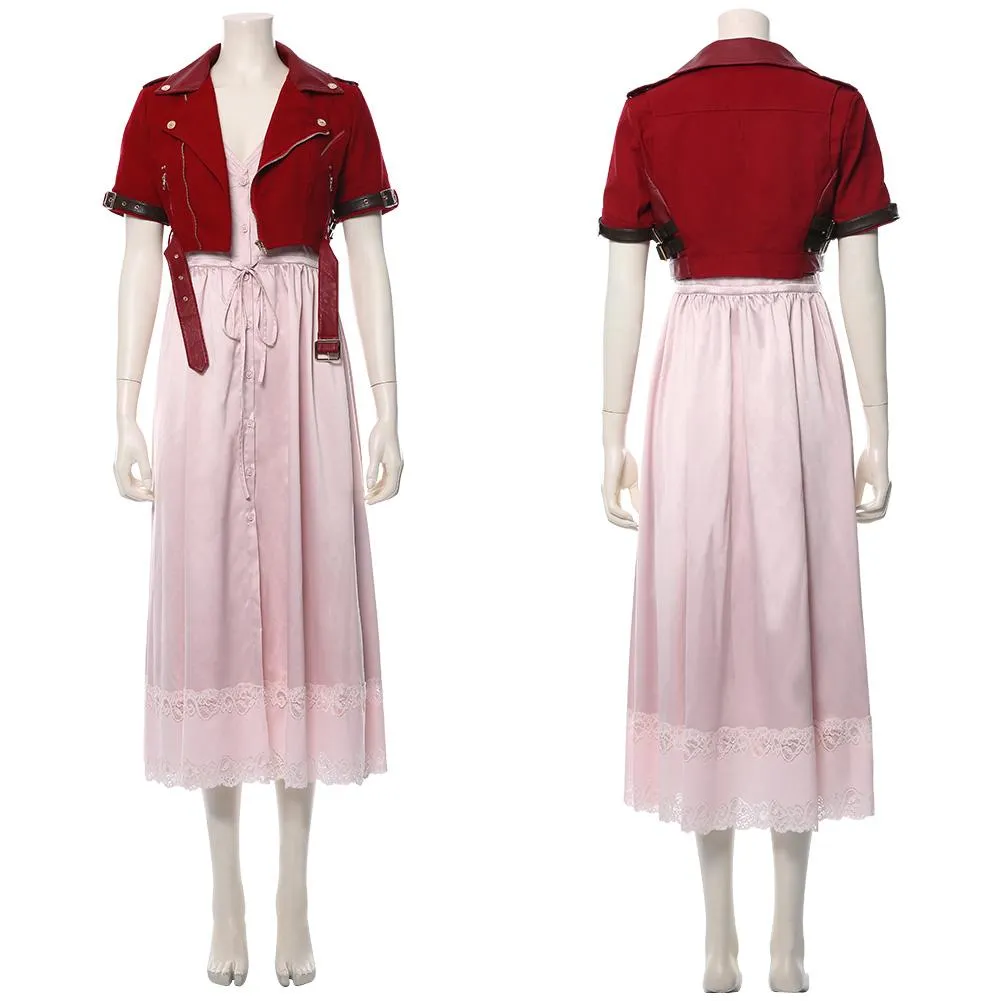 Final Fantasy VII Remake Aerith Gainsborough Cosplay Costume
