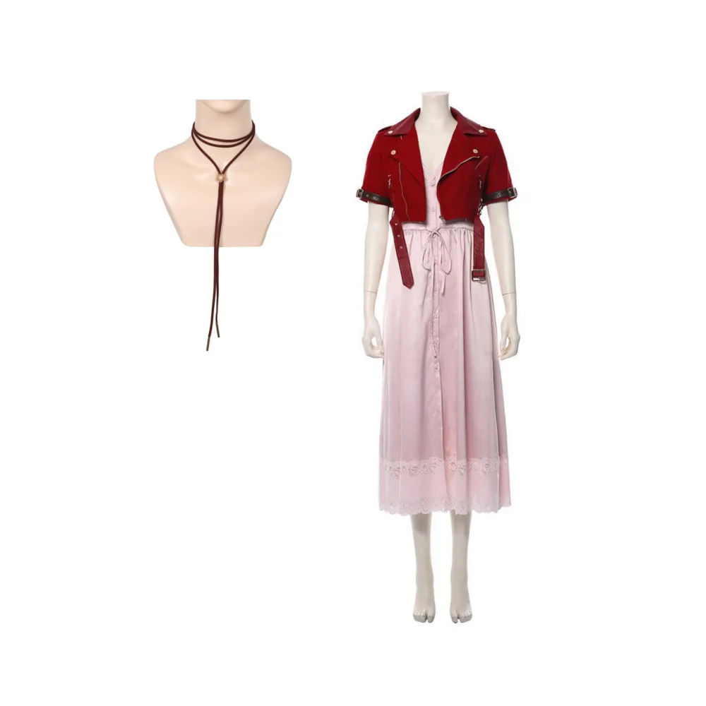 Final Fantasy VII Remake Aerith Gainsborough Cosplay Costume