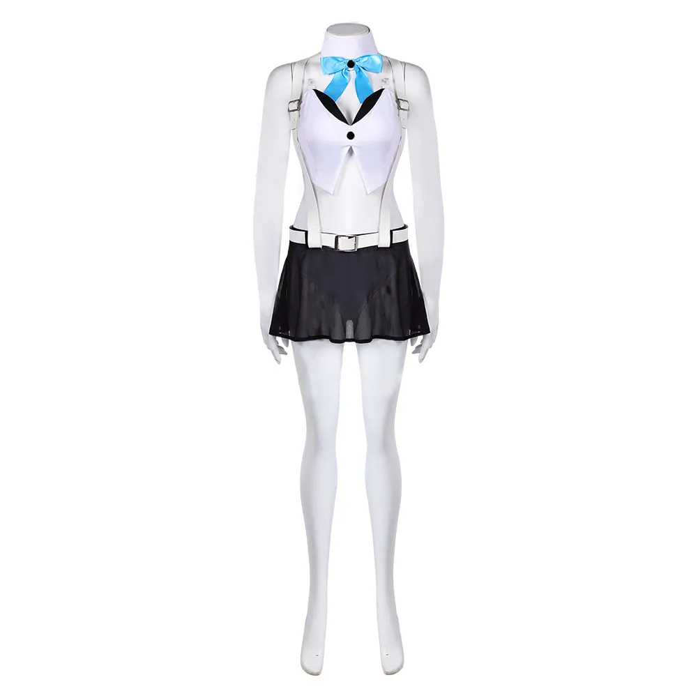 Final Fantasy VII Tifa Lockhart Original White Swimsuit Cosplay Costume Outfits Halloween Carnival Suit