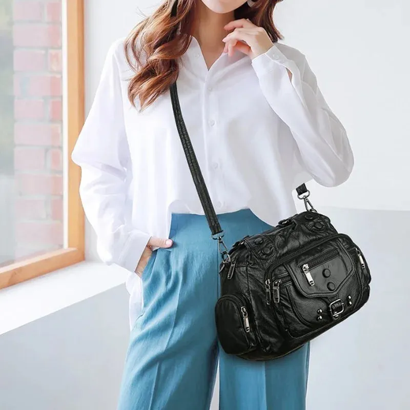 Florisse | Classic Versatility Vintage Messenger Bag