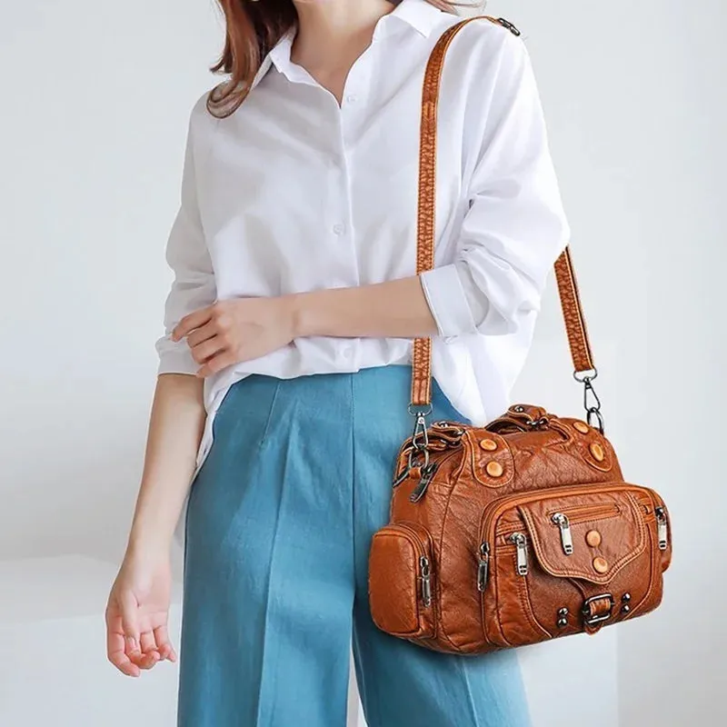 Florisse | Classic Versatility Vintage Messenger Bag
