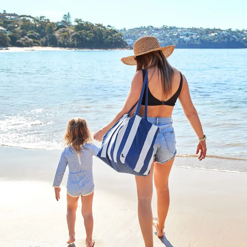 Foldaway Tote Bags - Whitsunday Blue