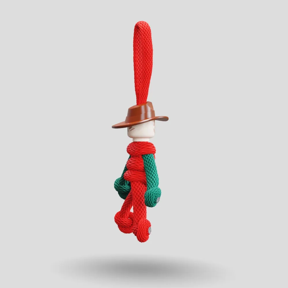 Freddy Krueger Paracord Buddy Keychain