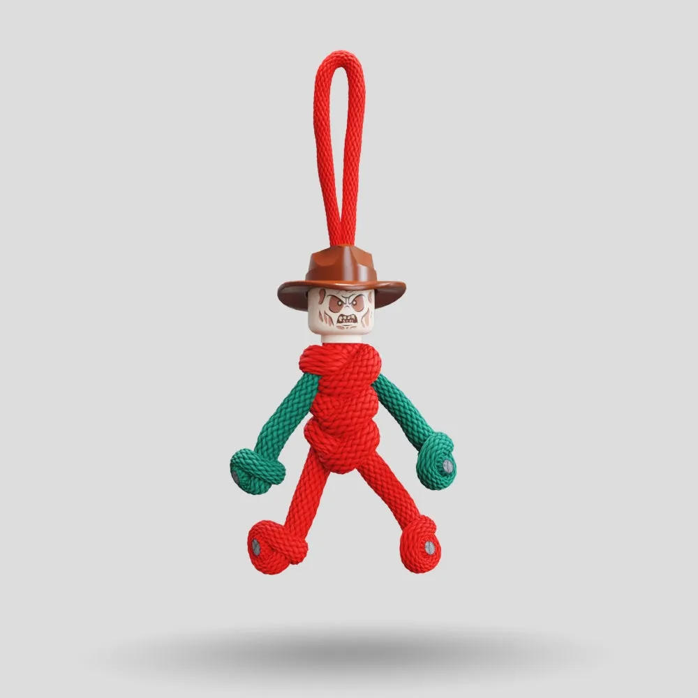 Freddy Krueger Paracord Buddy Keychain