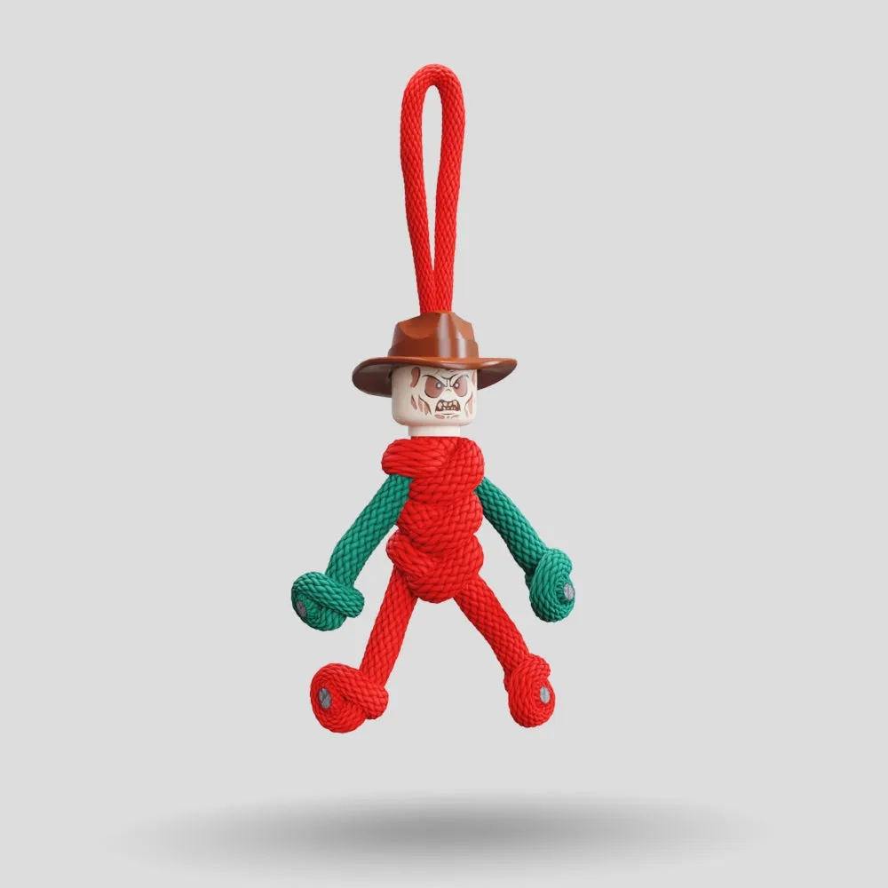 Freddy Krueger Paracord Buddy Keychain