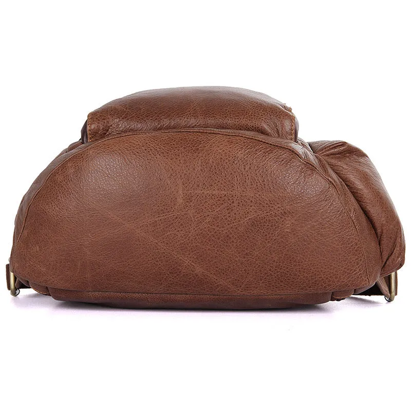 Full Grain Leather Backpacks, Mens Leather Backpack, Travel Backpack, College Backpack