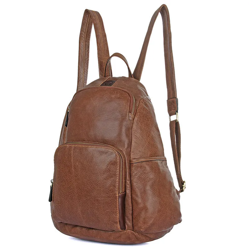 Full Grain Leather Backpacks, Mens Leather Backpack, Travel Backpack, College Backpack