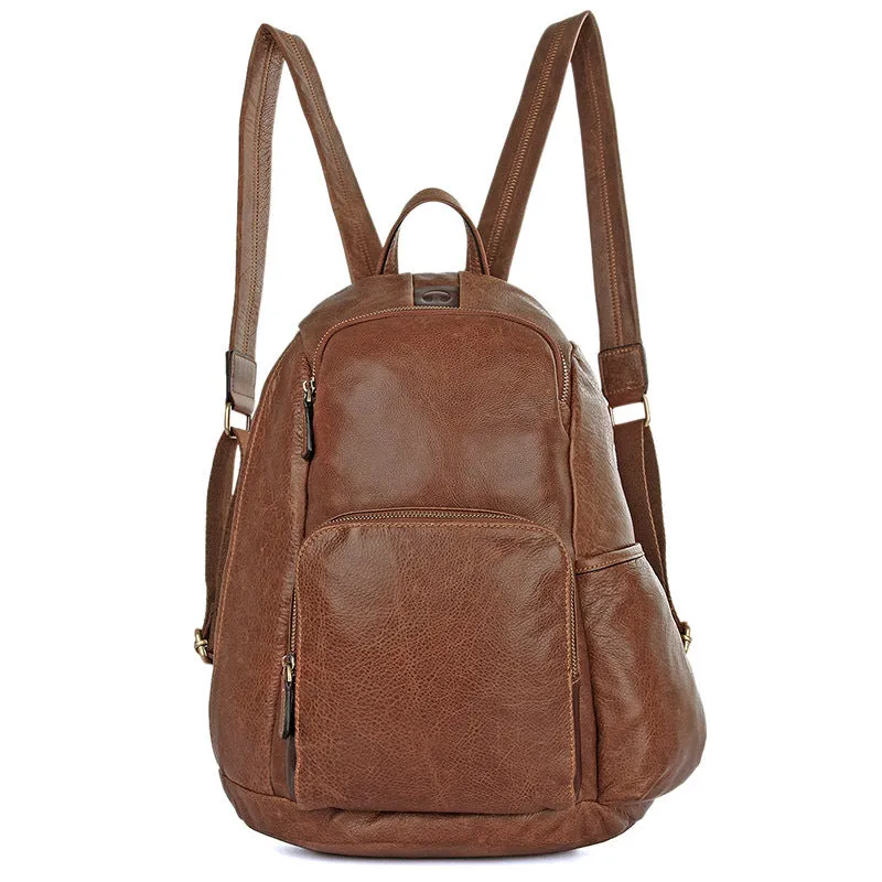 Full Grain Leather Backpacks, Mens Leather Backpack, Travel Backpack, College Backpack