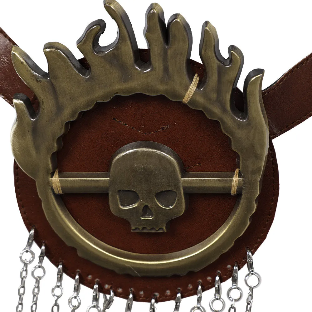 Furiosa: A Mad Max Saga Brown Leather Belt Cosplay Accessories Props