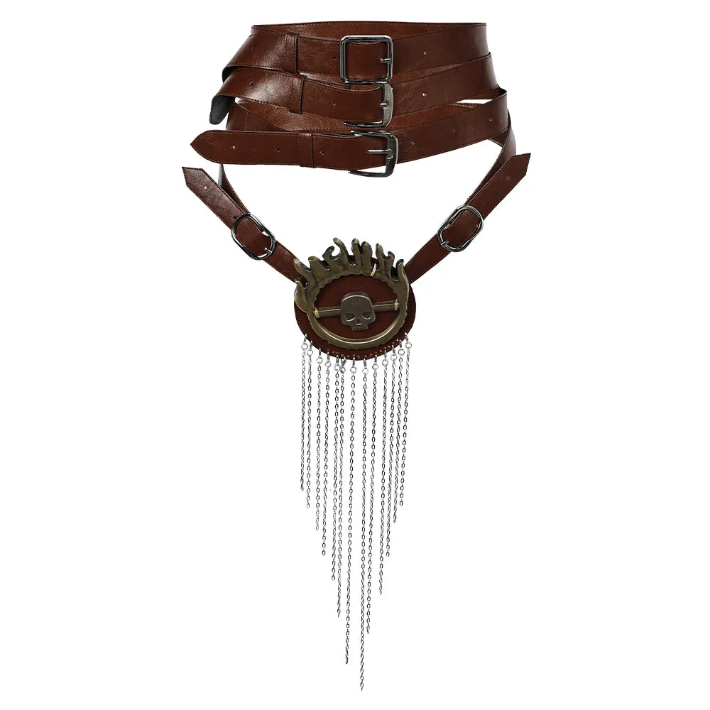 Furiosa: A Mad Max Saga Brown Leather Belt Cosplay Accessories Props