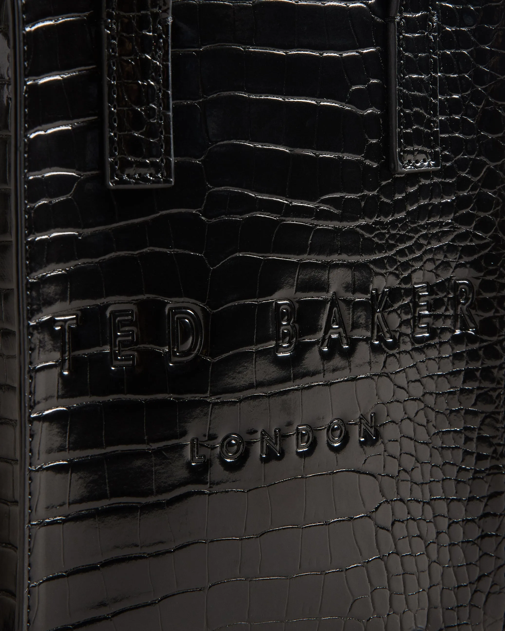 Gatocon Mini Croc Icon Bag Black